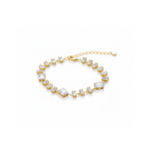 Baget kesim kristal bileklik