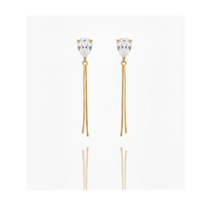 Damla esintili sallantı küpe